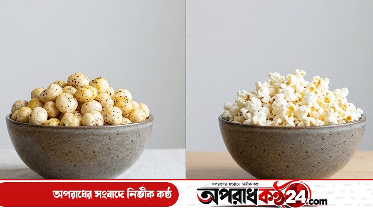 ওজন কমাতে মাখানা না পপকর্ন, কোনটি বেশি উপকারী?